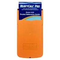 Calculated Industries HeavyCalc Pro [4325] Yard, Feet-Inch-Fraction, Metric Heavy Construction-Math Calculator