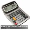 Calculated Industries Construction Master Pro Desktop [44080] Advanced Construction-Math Calculator with Full Trig Functions