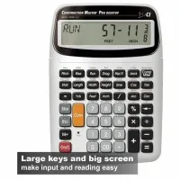Calculated Industries Construction Master Pro Desktop [44080] Advanced Construction-Math Calculator with Full Trig Functions