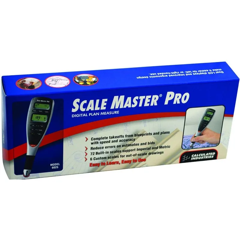 Calculated Industries Scale Master Pro [6025] Digital Plan Measure