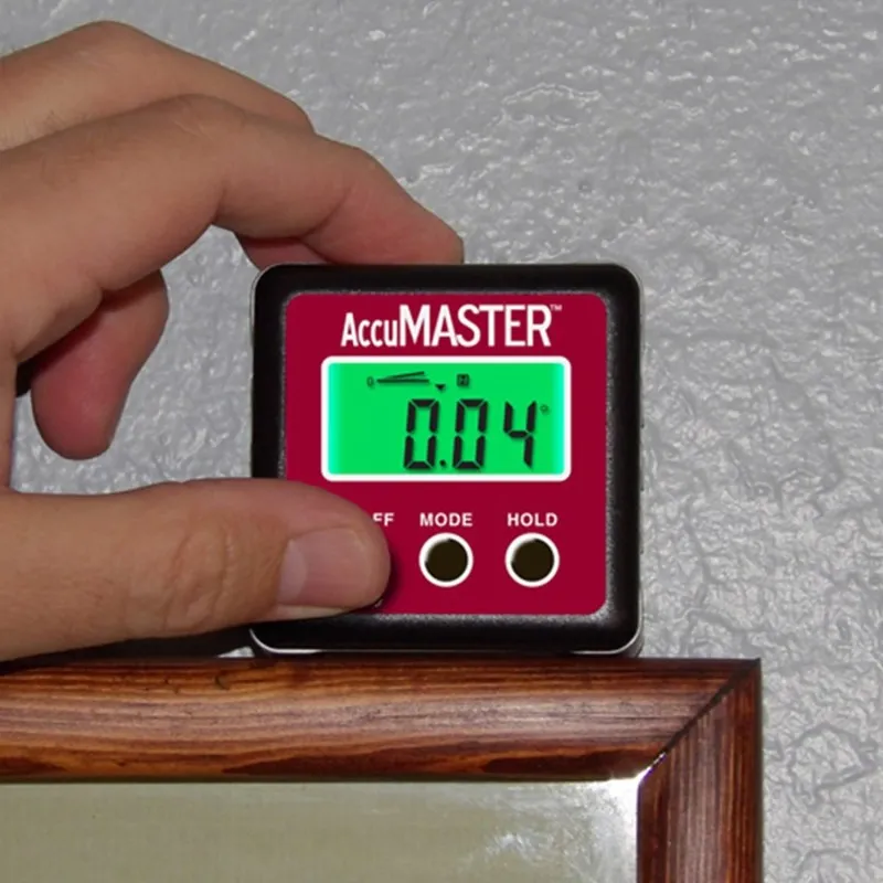 Calculated Industries AccuMASTER [7434] 2-in-1 Digital Angle Gauge