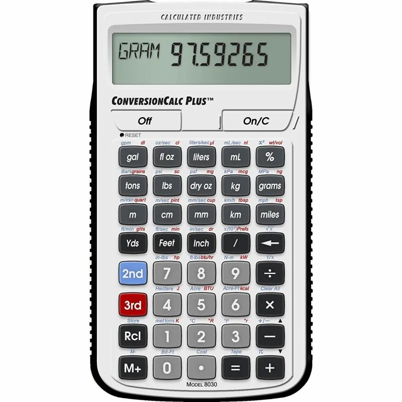 Calculated Industries ConversionCalc Plus [8030] Ultimate Professional Conversion Calculator