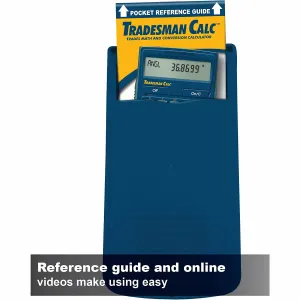 Calculated Industries Tradesman Calc [4400] Trades Math and Conversion Calculator
