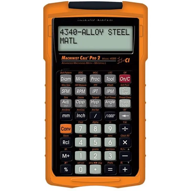 Calculated Industries Machinist Calc Pro 2 [4088] Advanced Machining Math Calculator