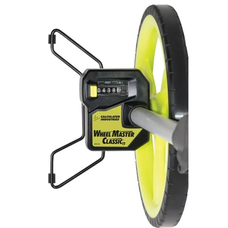 Calculated Industries 6530 Wheel Master Classic 12 Measuring Wheel