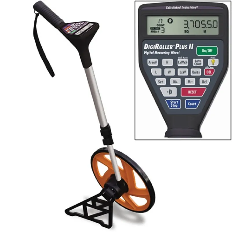 Calculated Industries 6425 DigiRoller Plus II Digital Measuring Wheel