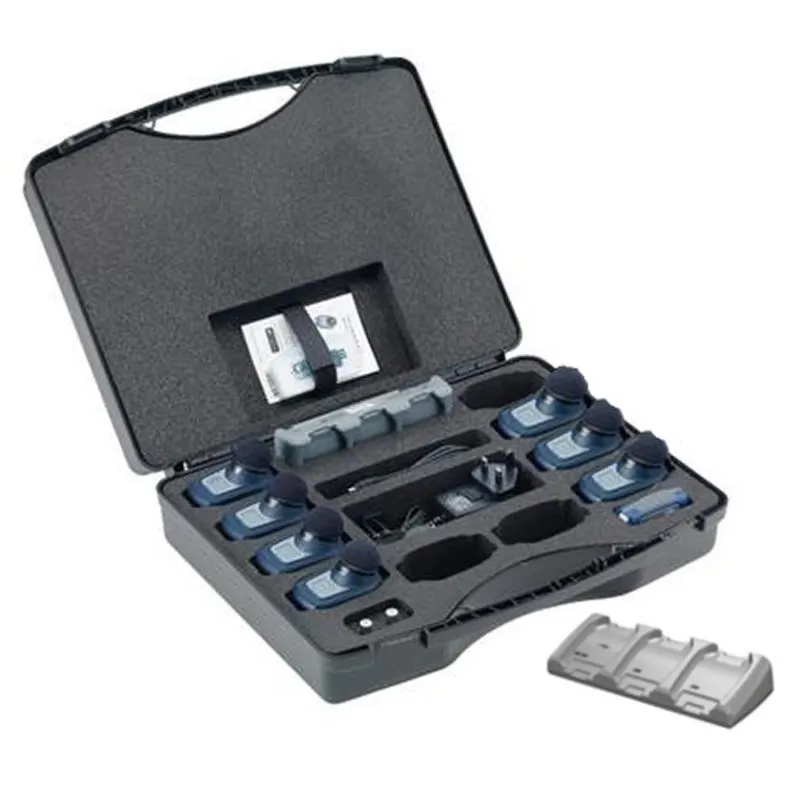 Casella dBadge2 [dBadge2/K7] Noise Dosimeter Standard Kit w/ Seven (7) dBadge2 Dosimeter