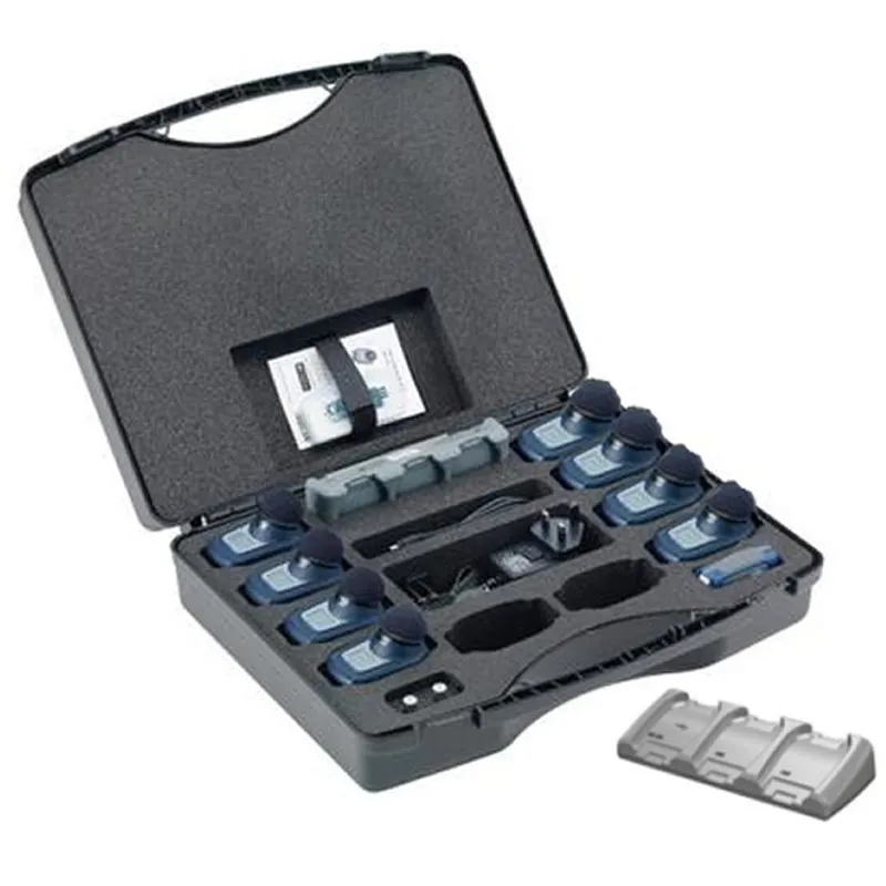 Casella dBadge2ISPlus [dBadge2ISPlus/K8] Intrinsically Safe Plus Noise Dosimeter With Audio Recording Plus Kit w/ Eight (8) dBadge2ISPlus Dosimeter