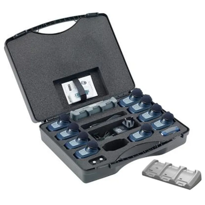 Casella dBadge2Plus [dBadge2Plus/K9] Non-Intrinsically Safe Noise Dosimeter Plus Kit  w/ Nine (9) dBadge2Plus Dosimeter