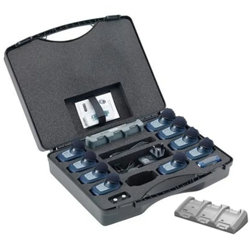 Casella dBadge2Pro [dBadge2Pro/K8] Non-Intrinsically Dosimeter Pro Kit w/ Eight (8) dBadgePro Dosimeter