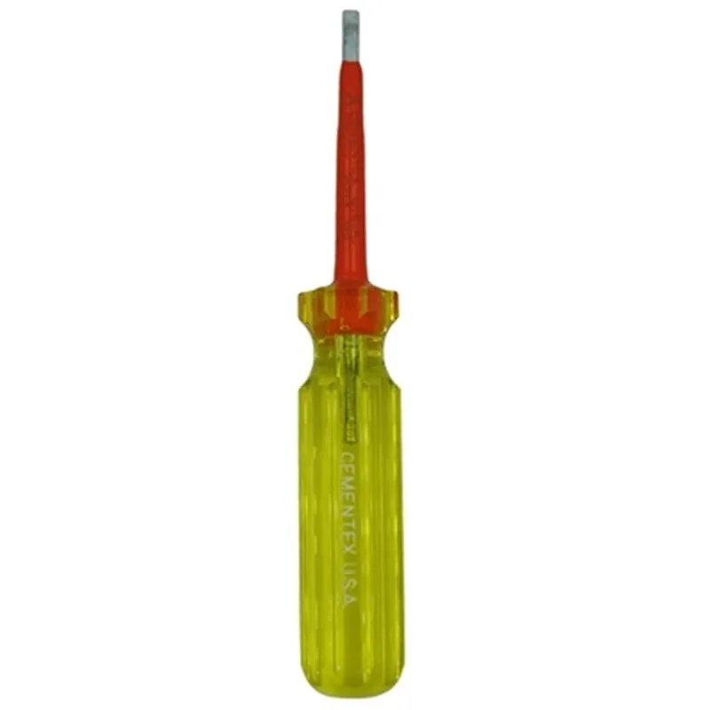 Cementex M2 [M2] 1/8 in. x 2 in. Insulated Cabinet Tip Screwdriver