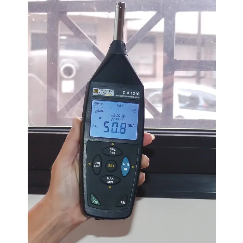 Chauvin Arnoux CA 1310 [P01651030] Sound Level Meter Data Logger (Class 2), 30 - 130 dB 20 Hz - 8 kHz
