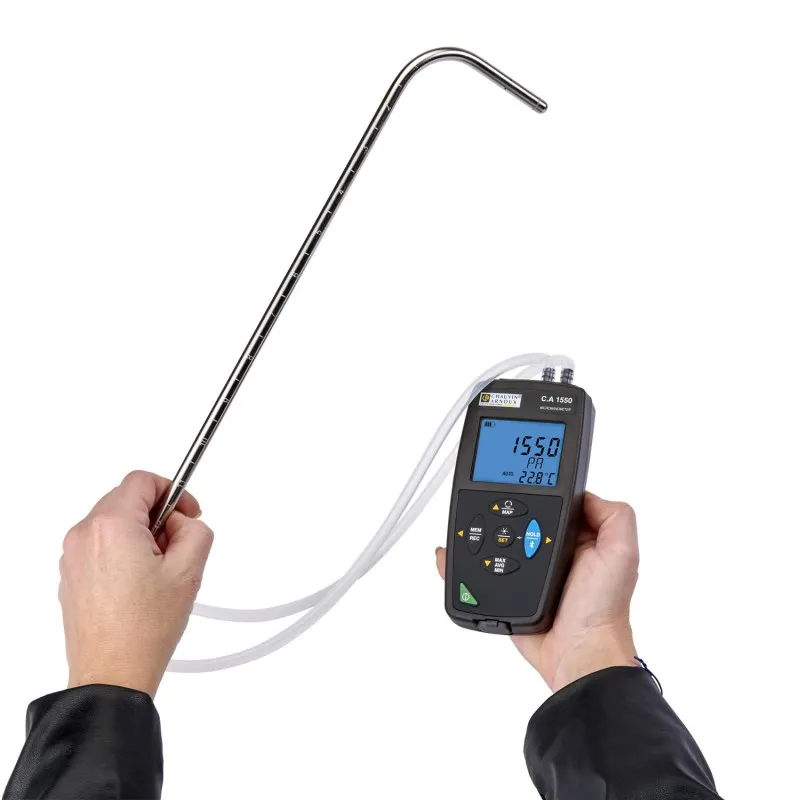 Chauvin Arnoux CA 1550 [P01654555] Differential Manometer,  2,450 Pa