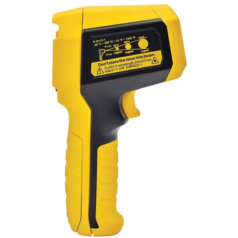 Chauvin Arnoux CA 1862 [P01651816] Dual Laser Infrared Thermometer, - 35 °C to + 650 °C (- 31 °F to + 1202 °F)