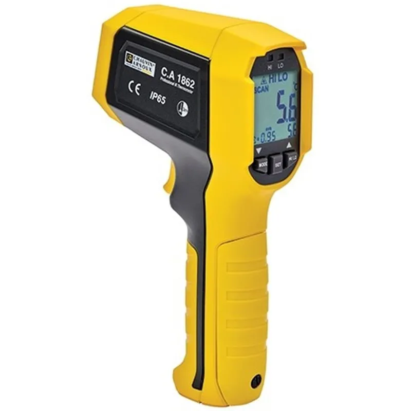 Chauvin Arnoux CA 1862 [P01651816] Dual Laser Infrared Thermometer, - 35 °C to + 650 °C (- 31 °F to + 1202 °F)