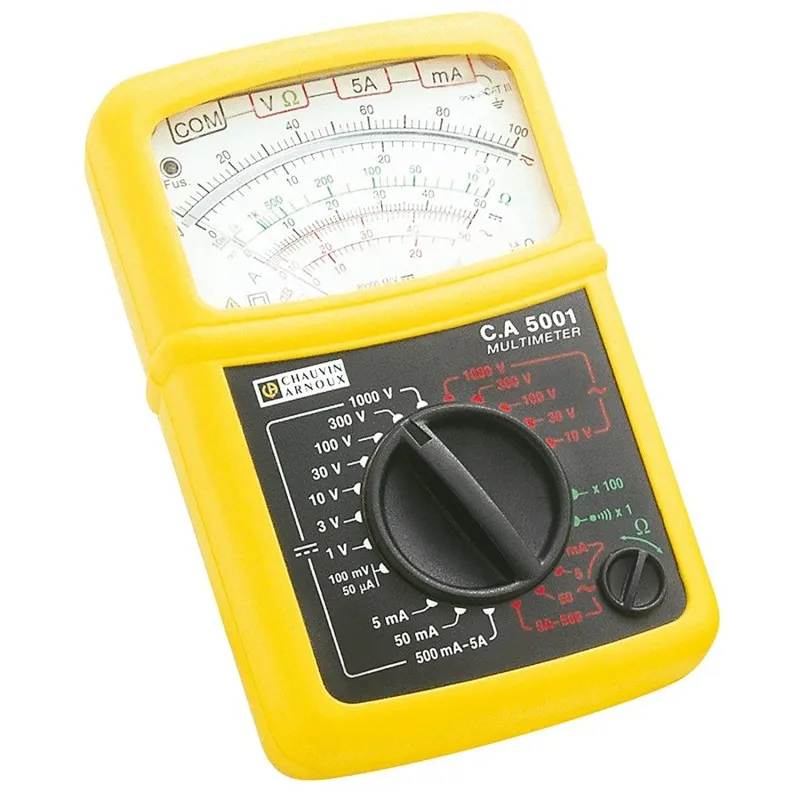 Chauvin Arnoux CA 5001 [P01196521E] 1000V AC Handheld Analog Multimeter