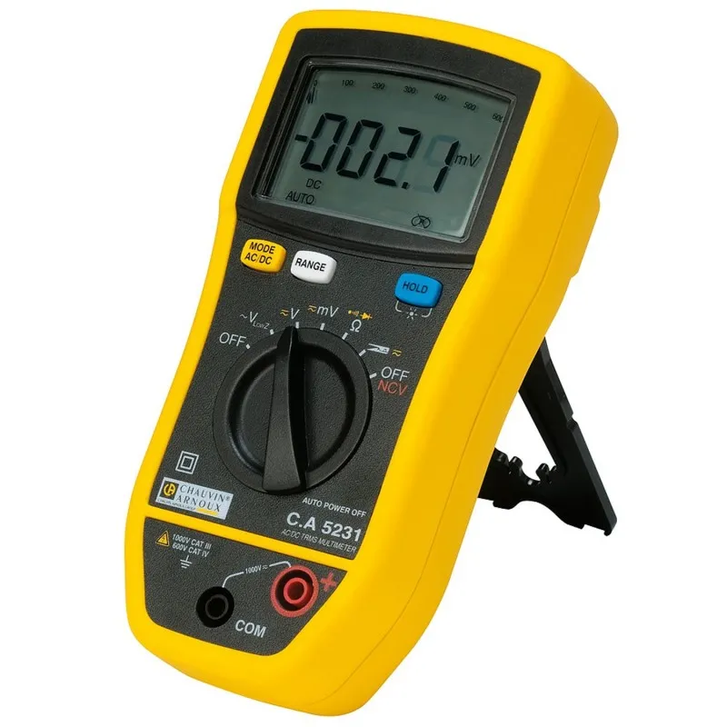 Chauvin Arnoux CA 5231 [P01196731] 600A AC / 600A DC , 1000V AC  True RMS Handheld Digital Multimeter
