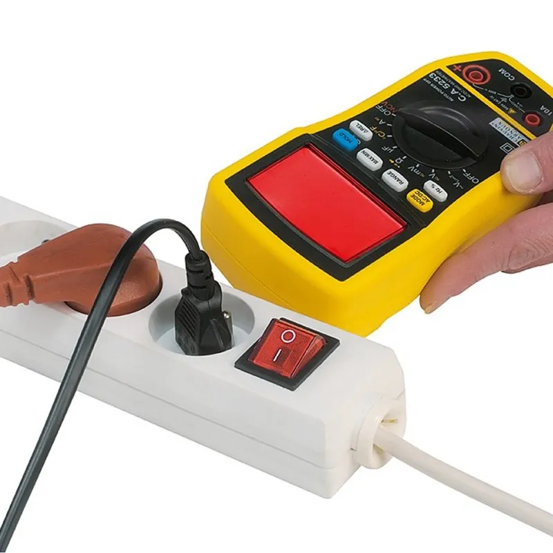 Chauvin Arnoux CA 5233 [P01196733] 10A AC / 10A DC, 600V AC True RMS Digital Multimeter with Type K Adaptor