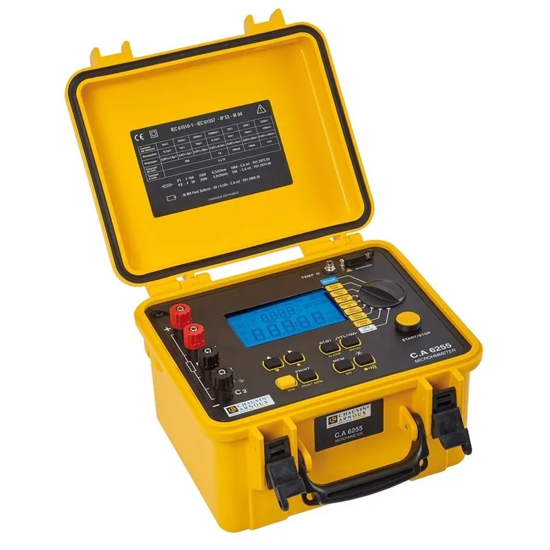 Chauvin Arnoux CA 6255 [P01143221] 10A Micro Ohmmeter
