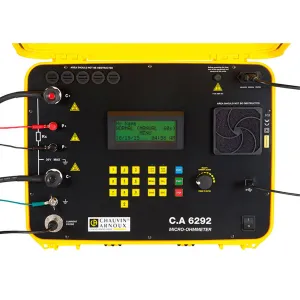 Chauvin Arnoux CA 6292 [P01143300] 200A Digital Micro Ohmmeter