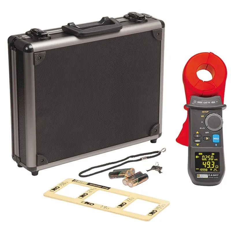 Chauvin Arnoux CA 6417 [P01122016] Clamp-on Ground Resistance Tester