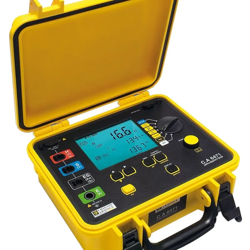 Chauvin Arnoux CA 6471 [P01126505] Earth and Resistivity Tester