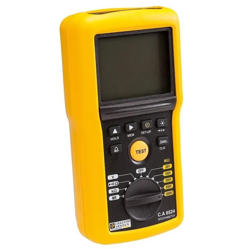 Chauvin Arnoux CA 6522 [P01140822]  50V / 500V /1000V Insulation and Continuity Tester