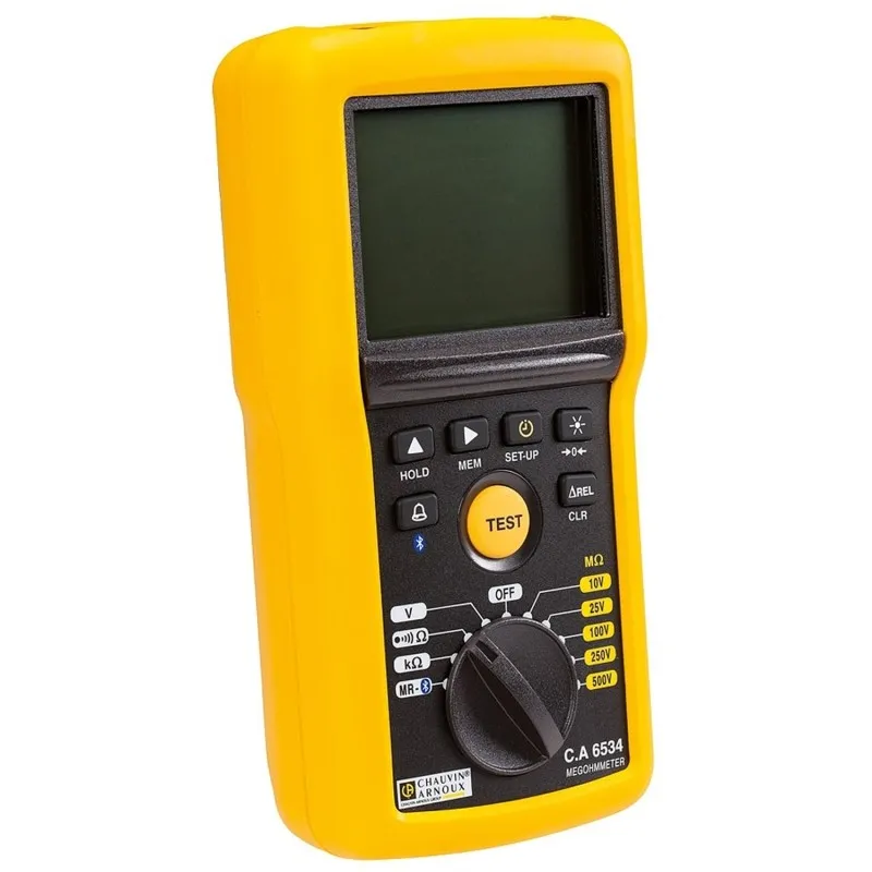 Chauvin Arnoux CA 6534 [P01140834] 10V / 25V / 100V / 250V / 500V Insulation and Continuity Testers