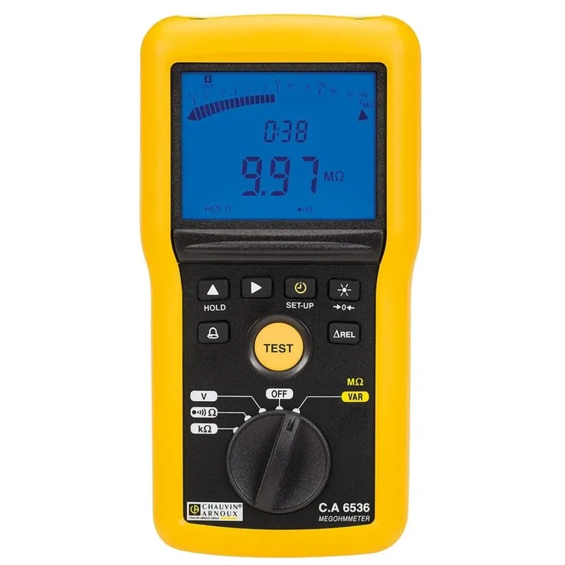 Chauvin Arnoux CA 6536 [P01140836] 10V /100V Insulation and Continuity Tester