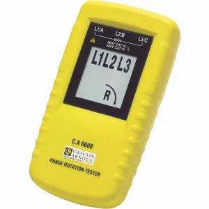 Chauvin Arnoux CA 6608 [P01191304] Phase Rotation Tester