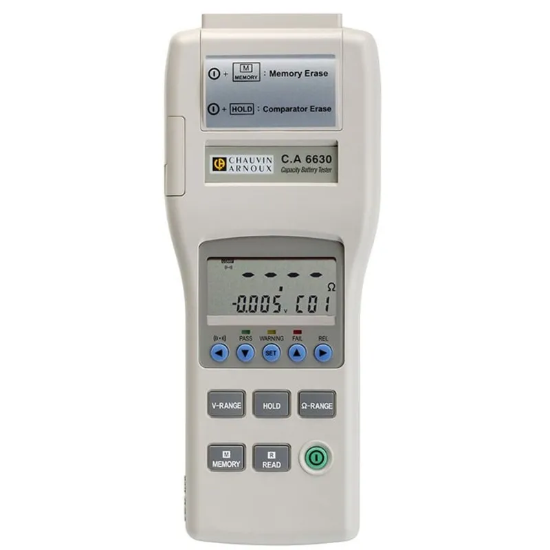 Chauvin Arnoux CA 6630 [P01191303] 4 V to 40 V Battery Capacity Tester