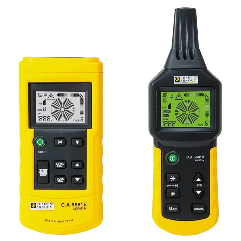 Chauvin Arnoux CA 6681 [P01141626] Cable Detector, 2.5m Cable Detection Depth