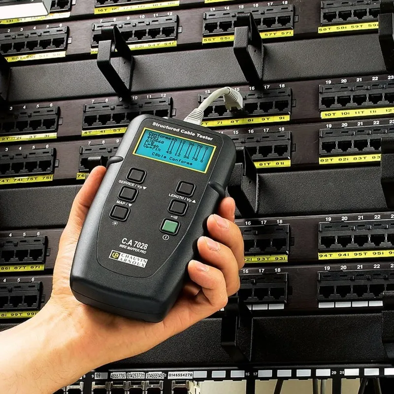 Chauvin Arnoux CA 7028 [P01129501] Networks, Telecom Cable Tester