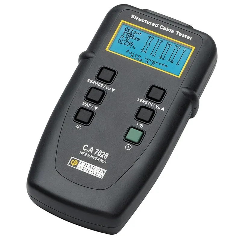 Chauvin Arnoux CA 7028 [P01129501] Networks, Telecom Cable Tester