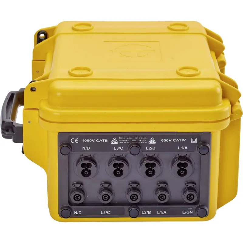 Chauvin Arnoux CA 8436 [P01160595]  1, 3-Phase, 100A AC, 1000 V AC / 1200V DC Power Quality Analyser
