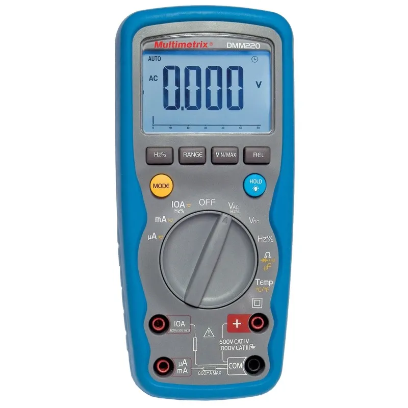 Chauvin Arnoux Multimetrix DMM 220 [P06231411] 1000 V AC Handheld Digital Multimeter