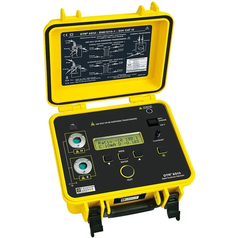 Chauvin Arnoux DTR 8510 [P01157702] Digital Transformer Ratiometer