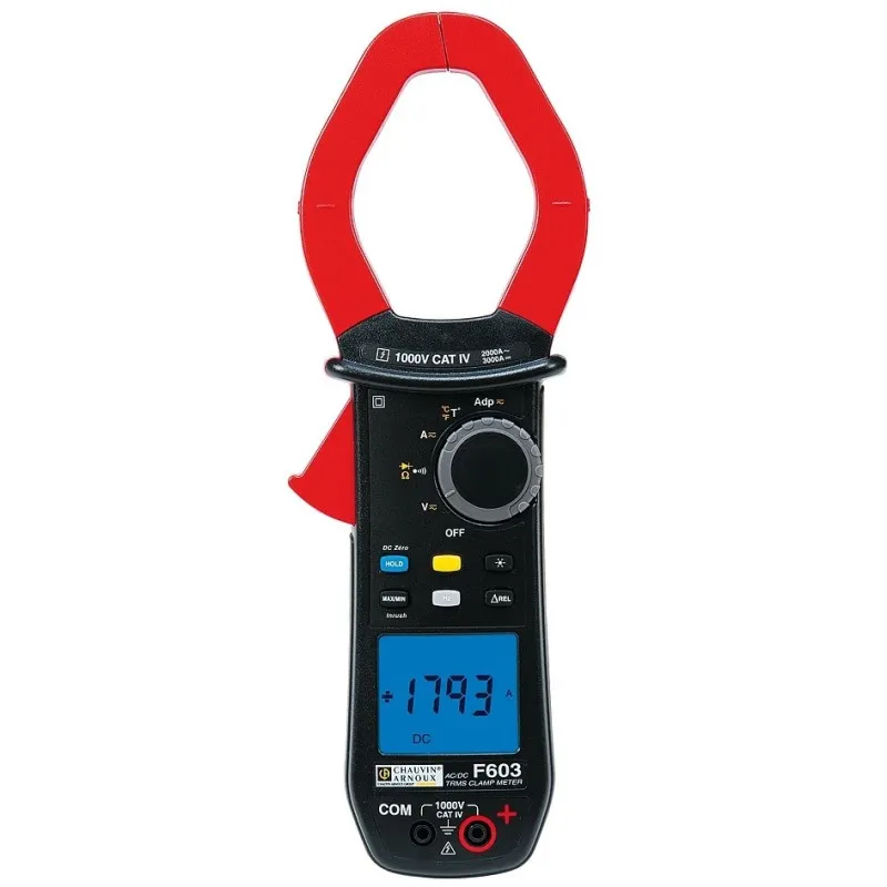Chauvin Arnoux F603 [P01120963] 1000V AC - 1400V DC  AC/DC TRMS Clamp Meter