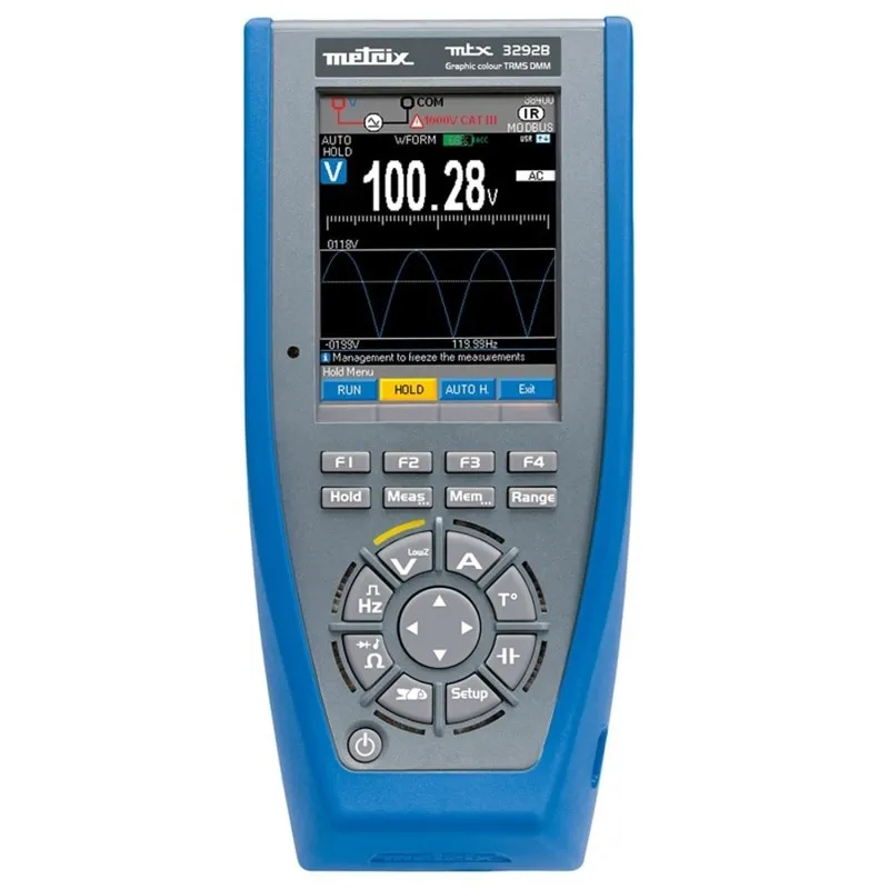 Chauvin Arnoux MTX 3292B [MTX3292B] 10A AC / 10A DC, 1000V AC Metrix True RMS Handheld Digital Multimeter