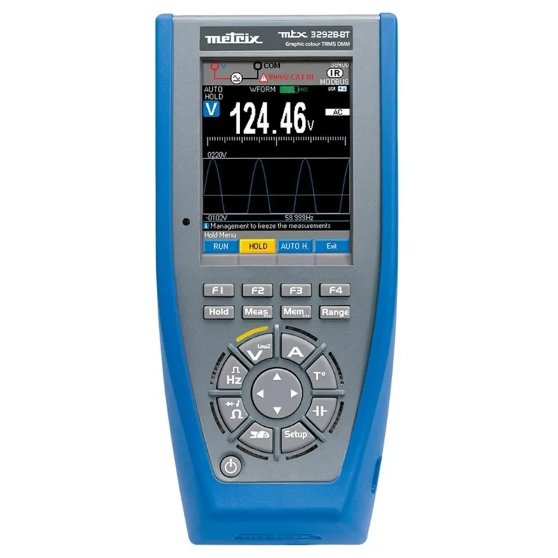 Chauvin Arnoux Metrix MTX 3292B-BT [MTX3292B-BT] Graphical TRMS Digital Multimeter w/ Bluetooth