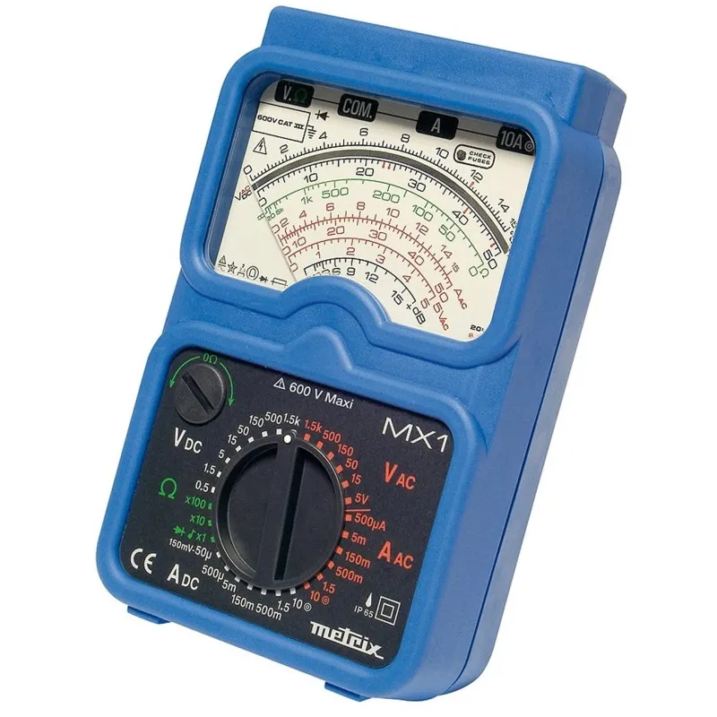 Chauvin Arnoux Metrix MX 1 [MX0001-M] Handheld Analogue Multimeter w/ Carrying Case