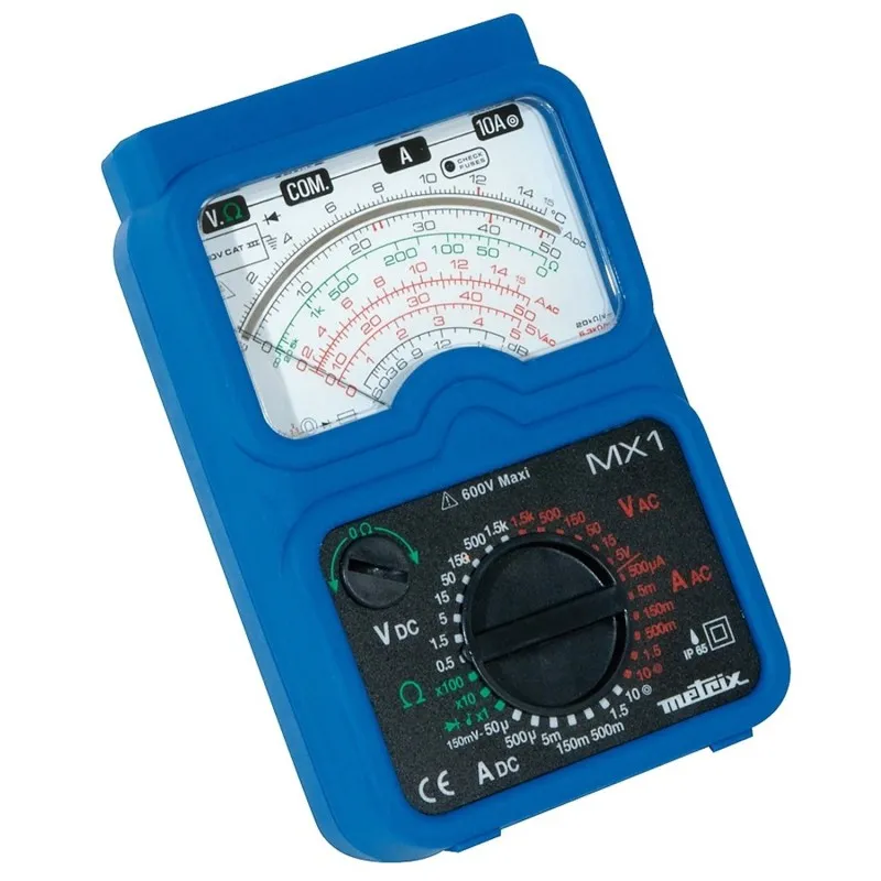 Chauvin Arnoux Metrix MX 1 [MX0001-M] Handheld Analogue Multimeter w/ Carrying Case