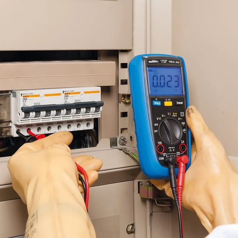 Chauvin Arnoux MTX 203 [MTX203-Z] 10A AC/ 20A DC /750V AC Metrix TRMS Handheld Digital Multimeter