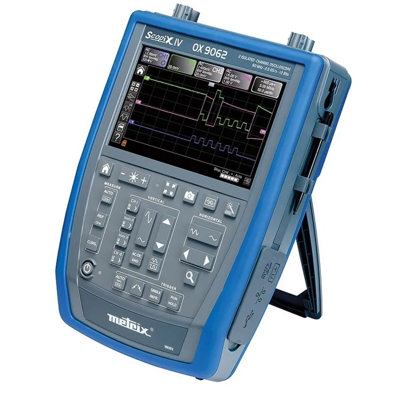 Chauvin Arnoux Scopix IV [OX 9062] 2-Ch, 100 MHz Metrix Handheld Digital Storage Oscilloscope