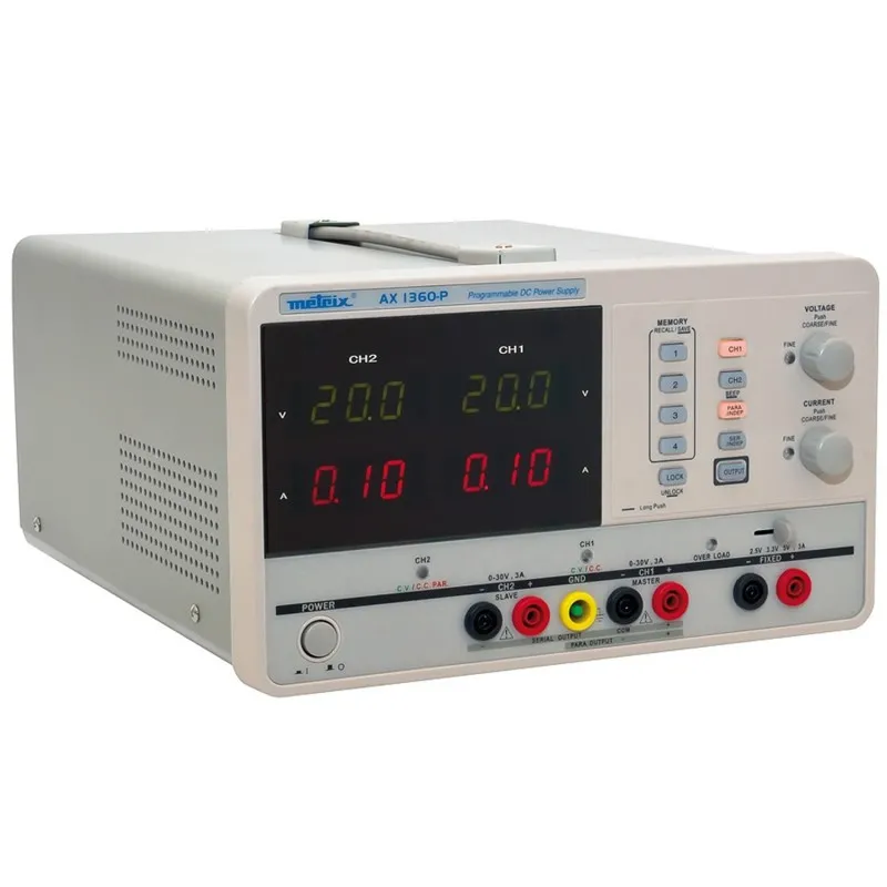 Chauvin Arnoux AX 1360 [AX1360-P] 2 Channel, 30V, 3A,  Bench Power Supply