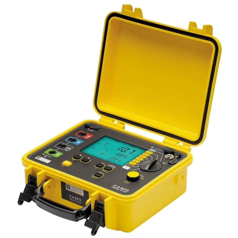 Chauvin Arnoux CA 6472 [P01126504] Earth and Ground Resistance Tester 