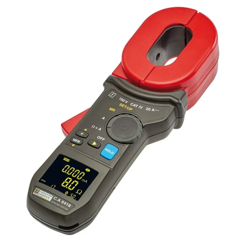 Chauvin Arnoux CA 6418 [P01122018] Earth Clamp with Oblong Head