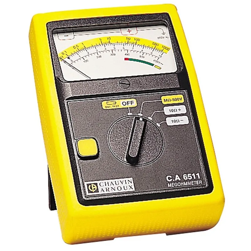 Chauvin Arnoux CA 6511 [P01140201] 500V Analog Insulation Tester