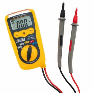 Chauvin Arnoux CA 703 [P01191740Z] 200mA AC / 200mA DC, 600V Handheld Digital Multimeter