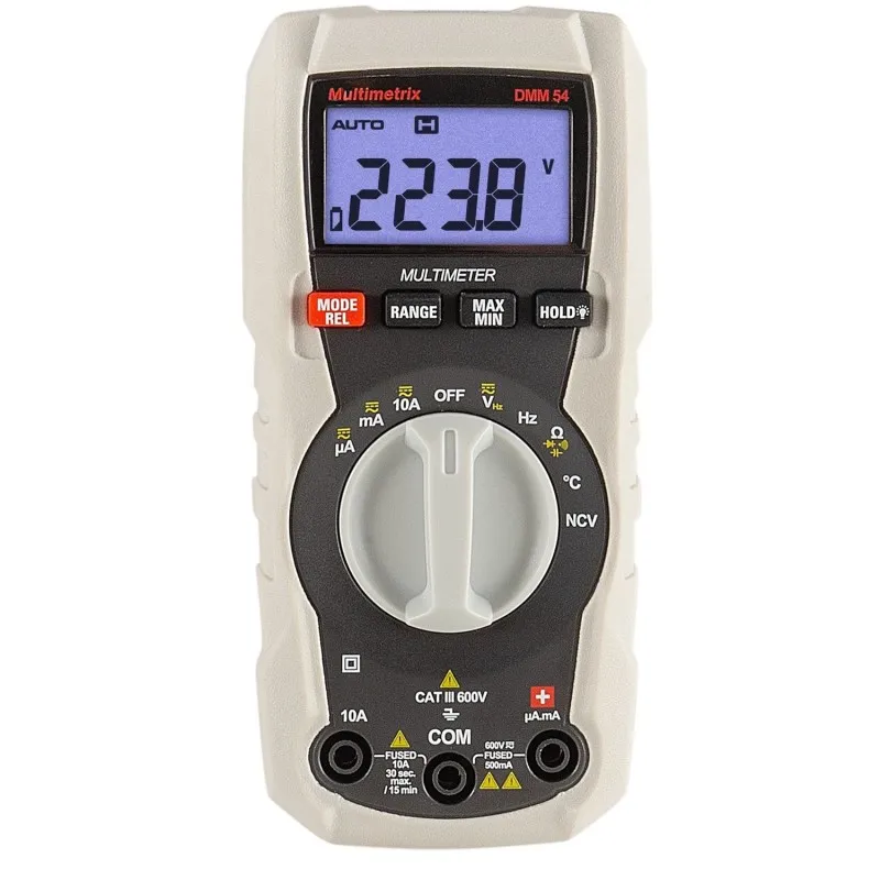 Chauvin Arnoux DMM 54 [P06231424Z] 10A AC/DC Handheld Digital Multimeter
